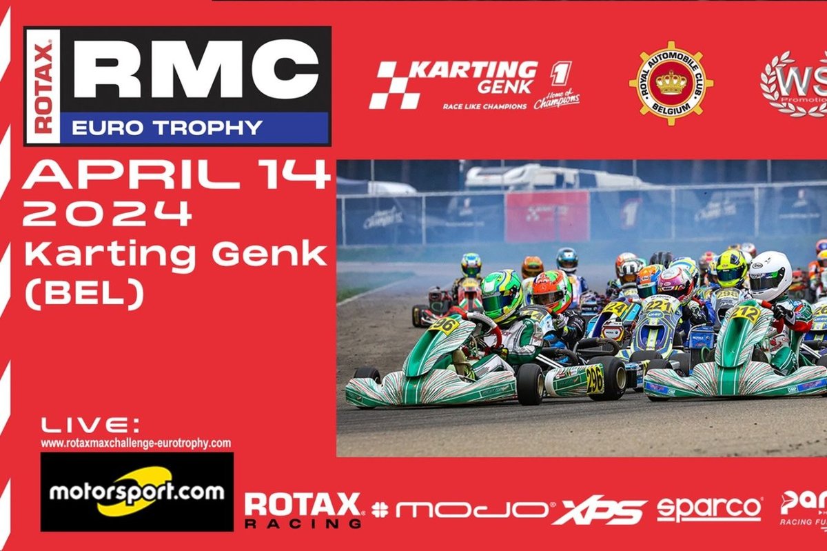 Rev up Your Engines: Thrilling Action at the 2024 RMC Euro Trophy at Karting Genk!