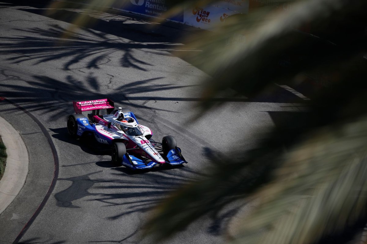 The Thundering Roar of Victory: Rosenqvist Secures Historic Pole at IndyCar Long Beach