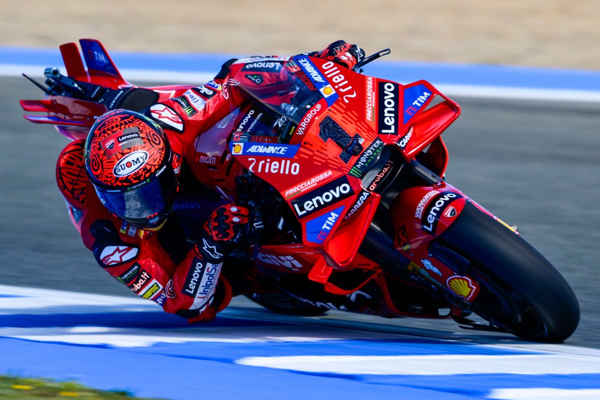 Breaking Speed Barriers: Bagnaia Dominates Second Practice at MotoGP Spanish GP