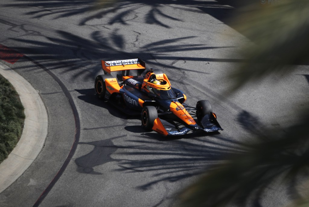 Pourchaire pleased with progress after first taste of IndyCar at LBGP