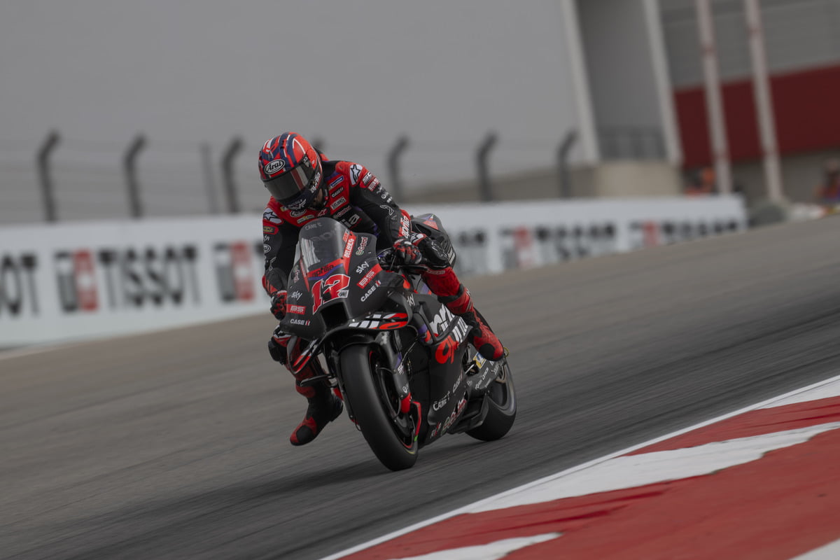 Vinales Dominates COTA Practice with Lightning Speed