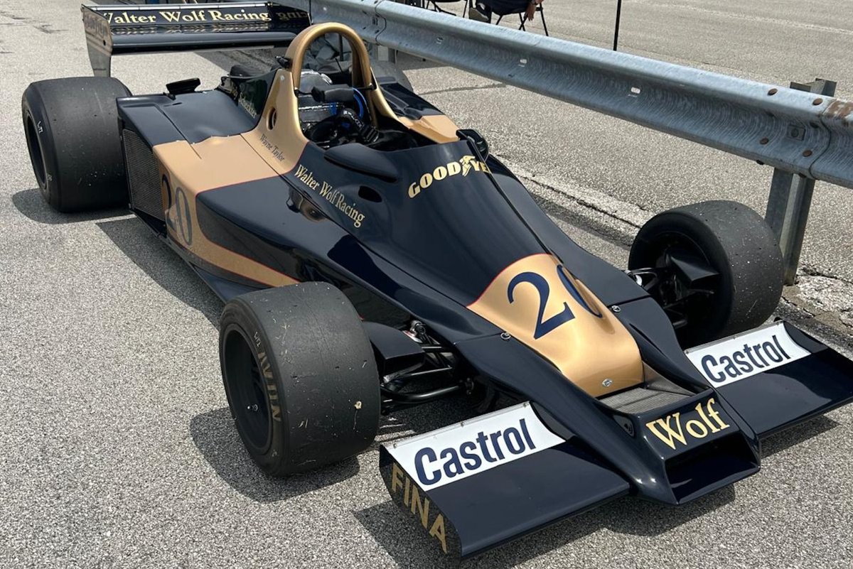 Reviving Racing Legacy: IMSA Team Boss Taylor Takes the Wheel of Ex-Scheckter Wolf F1 Car at Monaco Historic