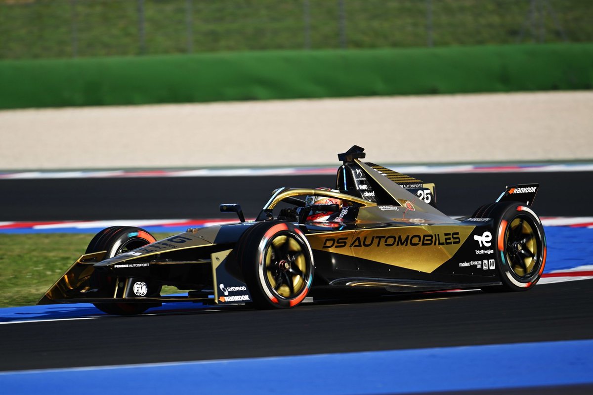 Vergne Dominates Misano E-Prix Practice Amid High-Speed Drama