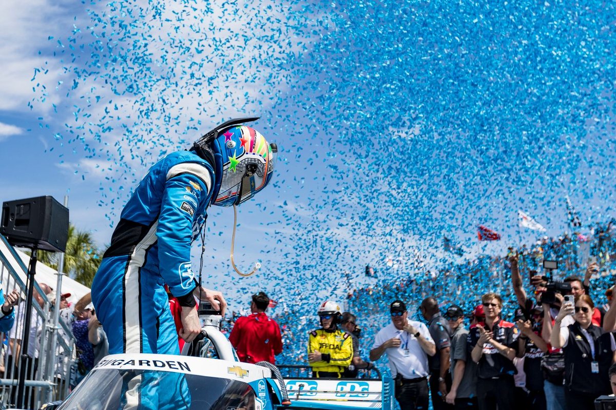 Turmoil at the Finish Line: Penske's Newgarden's Triumph Turns to Tragedy at St. Pete IndyCar Race