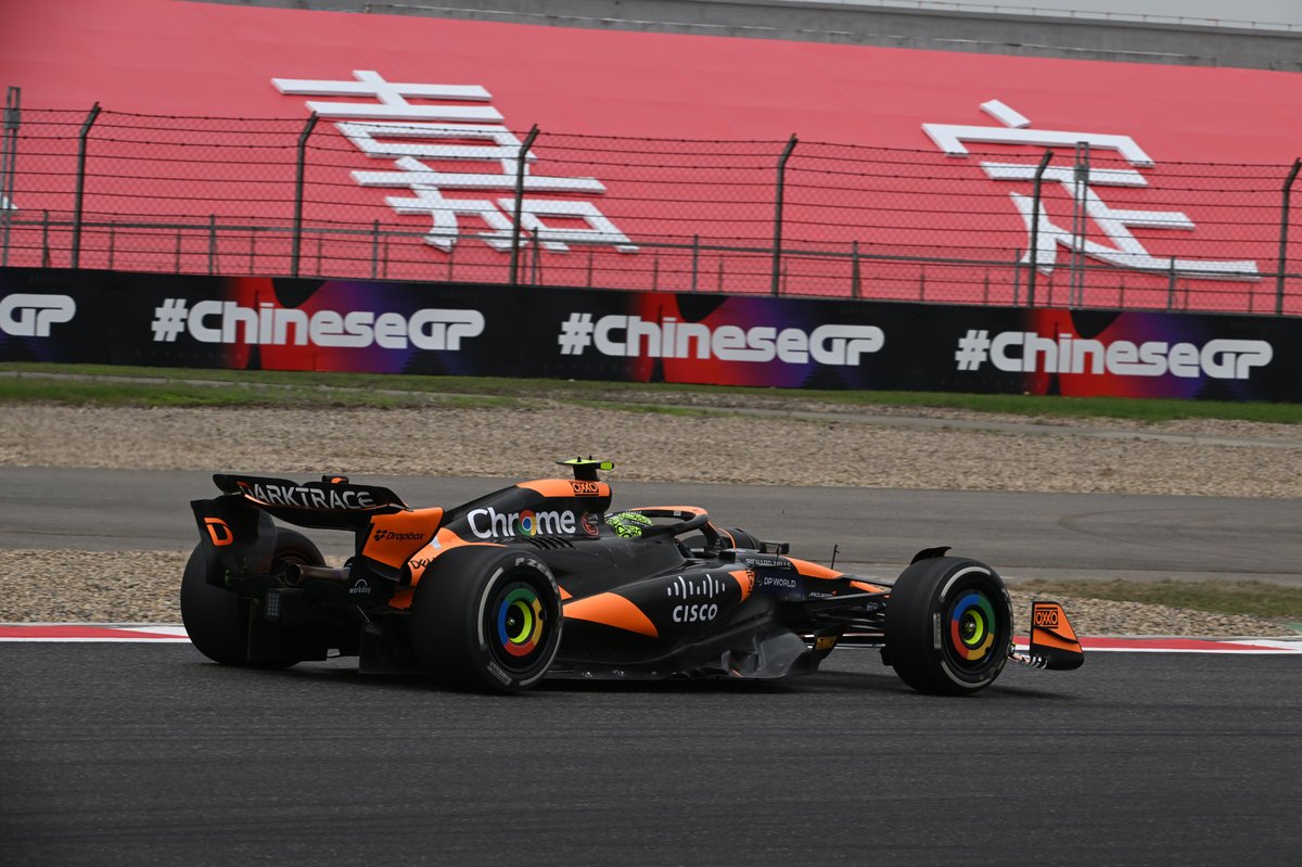 Norris Shines in the Chaos: Secures Sprint Pole Amid Controversy at F1 Chinese GP