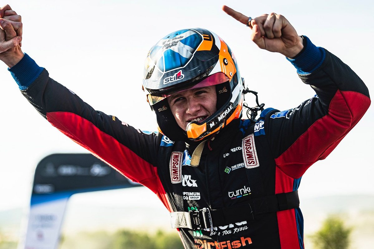 Max McRae Makes History with Victorious Debut in European Rally Championship