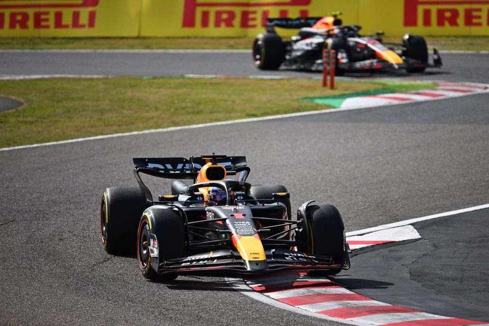 F1 Japanese GP: Verstappen breezes to victory in Red Bull 1-2