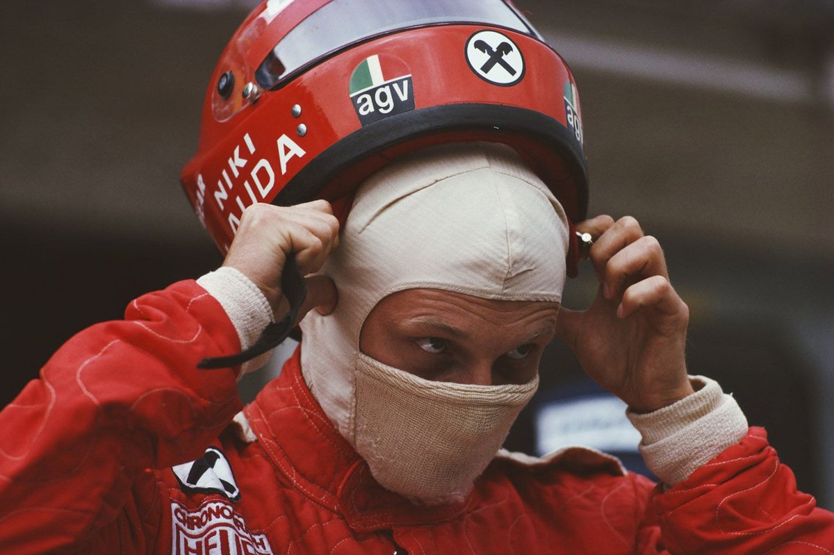 Lauda's Iconic Helmet From the Historic 1976 German GP Up for Auction at F1 Miami Grand Prix