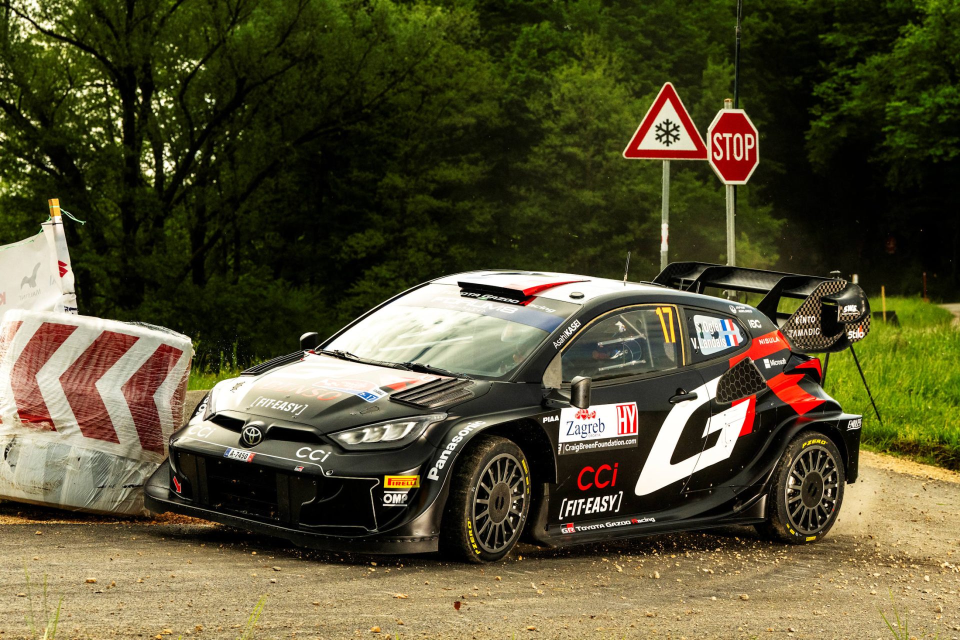 Sebastian Ogier Dominates the Competition in Croatia Rally Shakedown