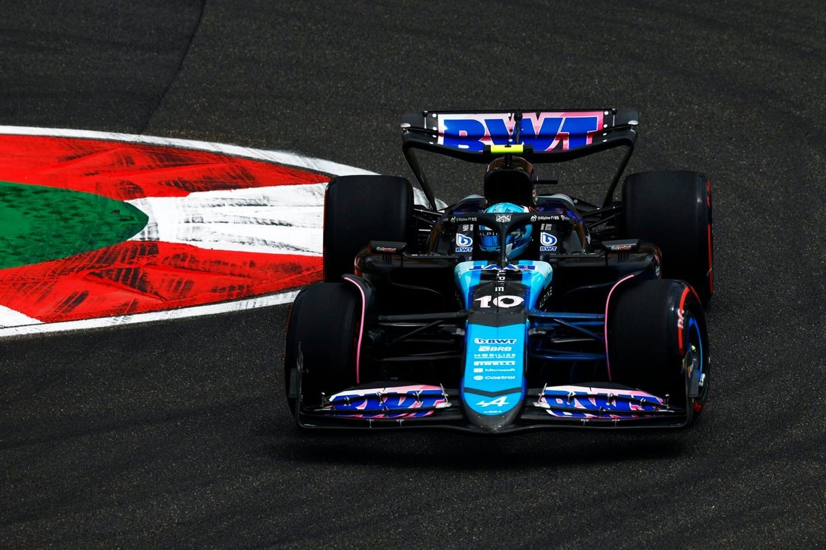 Alpine Makes F1 History with Lightweight Chassis Upgrade in China Grand Prix
