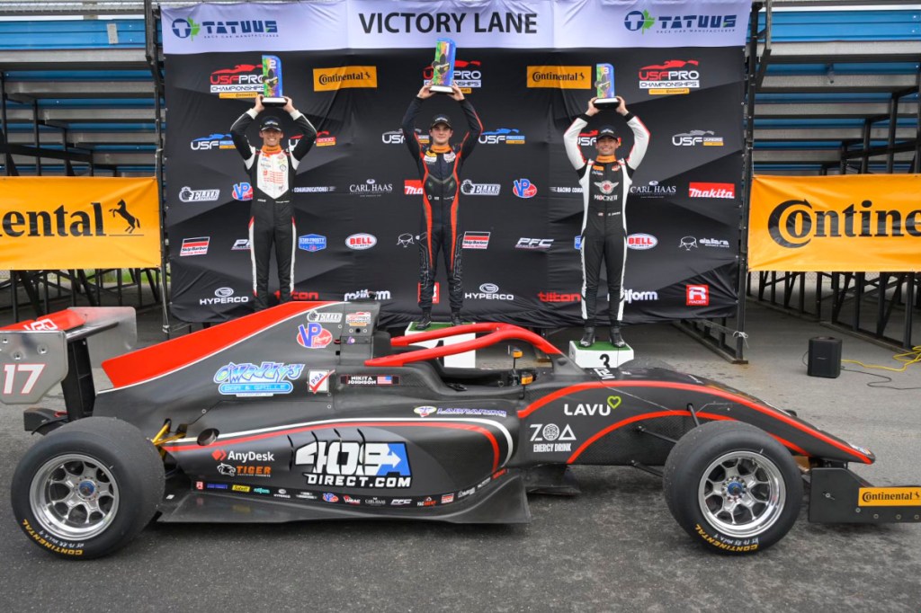 Johnson Dominates to Capture Flawless Victory at NOLA USF Pro 2000 Race
