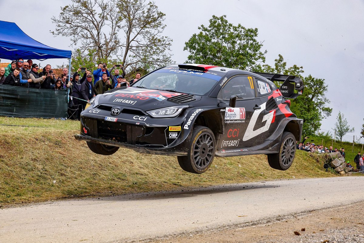 Ogier Surges Ahead in WRC Croatia Amid Spectacular Crashes by Neuville and Evans