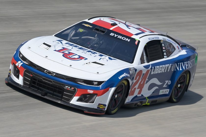 Byron Surges to the Front in Coke 600 Practice at Charlotte Motor Speedway