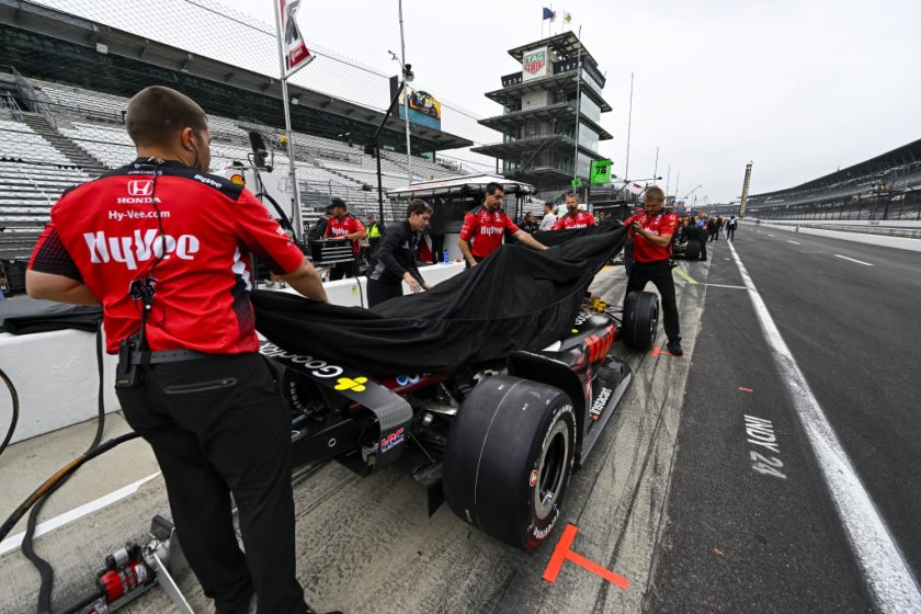 Mother Nature Halts the Thundering Roar: Indy 500 Practice Postponed Due to Rain