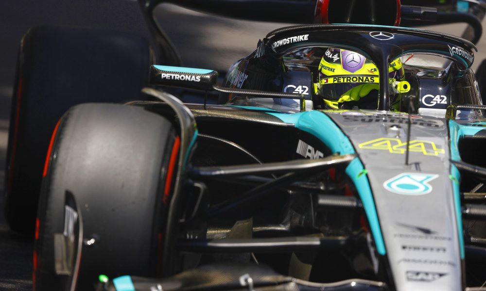 Hamilton encouraged by Mercedes upgrades after Russell's Monaco performance