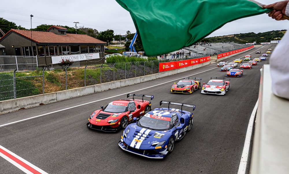 Ferrari Challenge Revs Up Laguna Seca with Exciting Race 1 Results