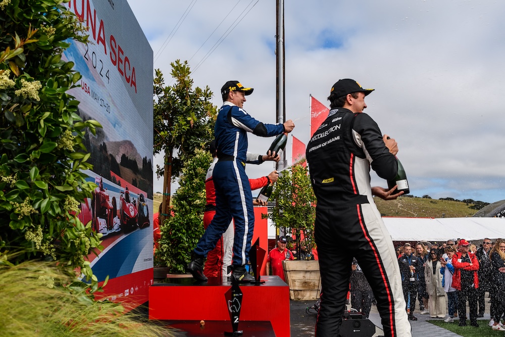 Revving Up the Excitement: Ferrari Challenge Champions Dominate Race 1