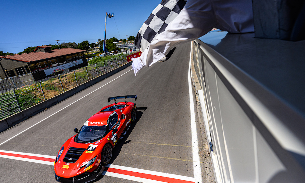 Thunderous Triumph: Ferrari Challenge Race 2 Champions Conquer California Adventure