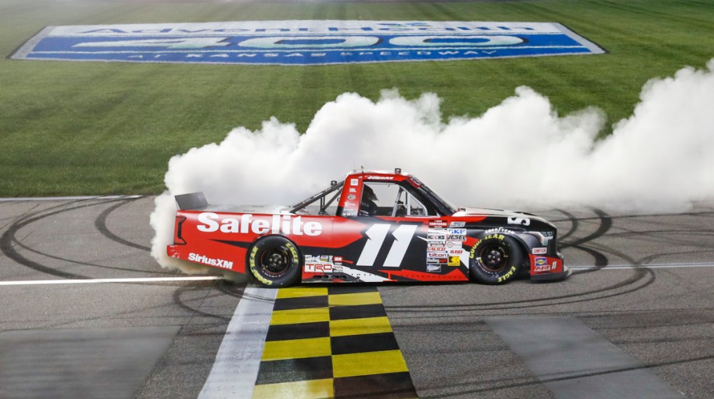 Resilience Reigns: Heim Overcomes Adversity to Triumph in Kansas Truck Series