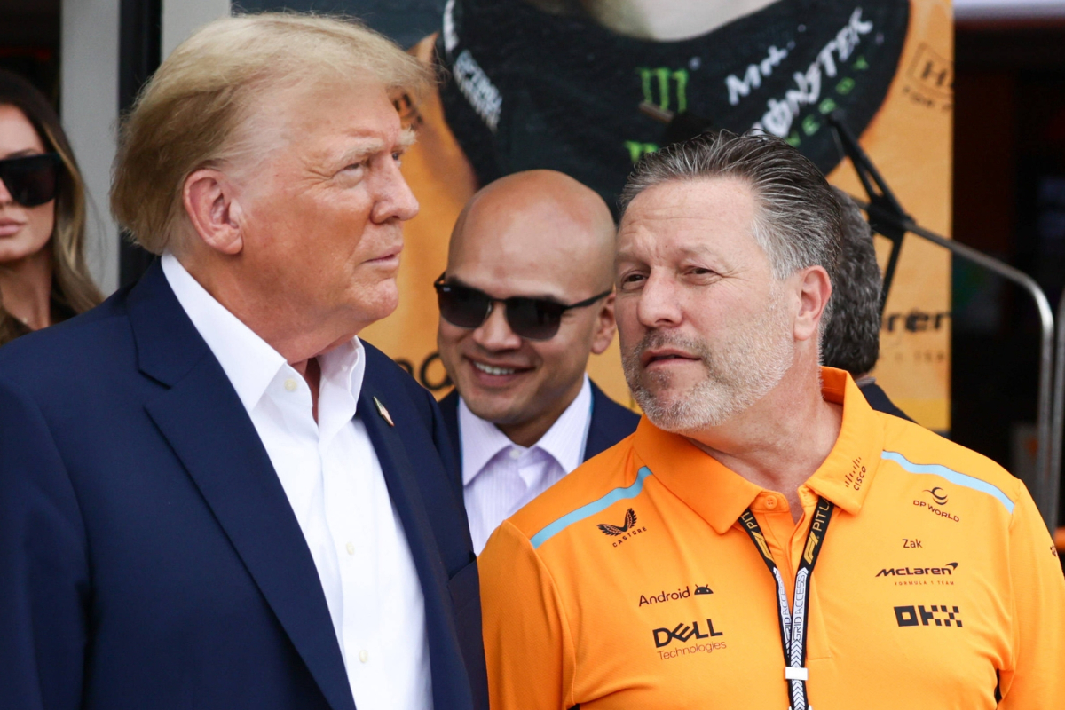 McLaren's Bold Response: Addressing the Controversy Surrounding Donald Trump's Miami GP Visit