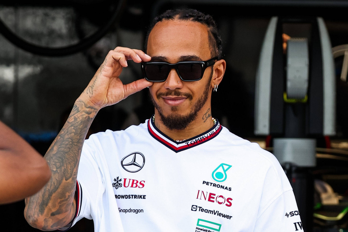 Revival of Legends: Lewis Hamilton's Iconic Race Car Roars Back onto the Track