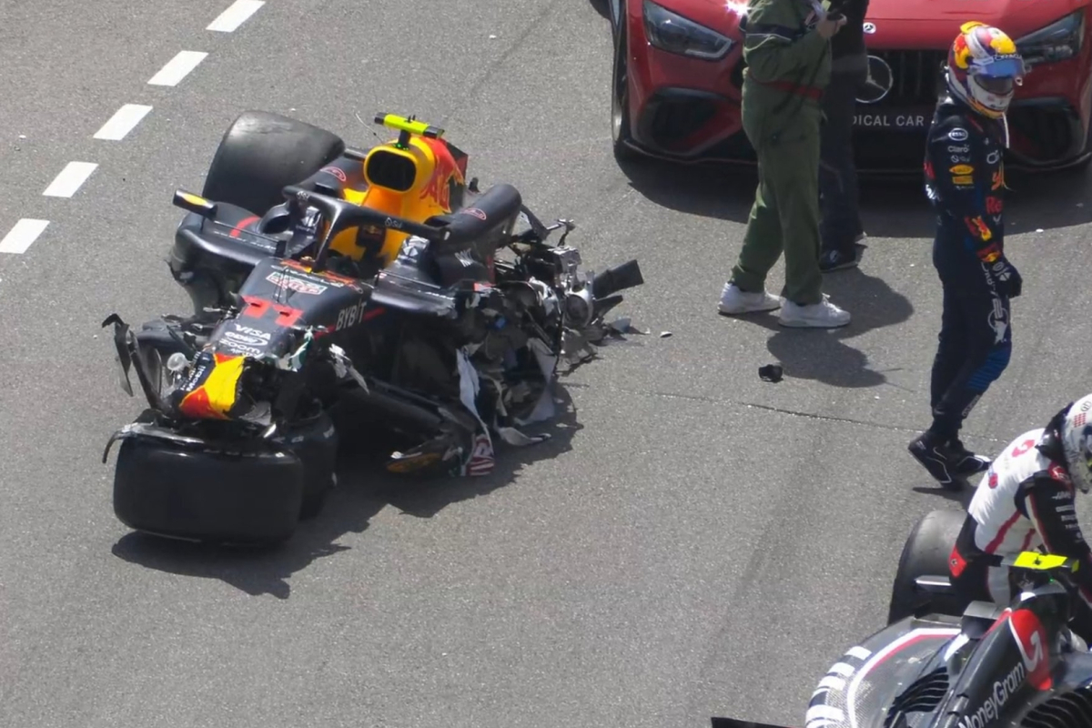 Devastating Multi-Car Collision Leaves Red Bull F1 Car in Ruins