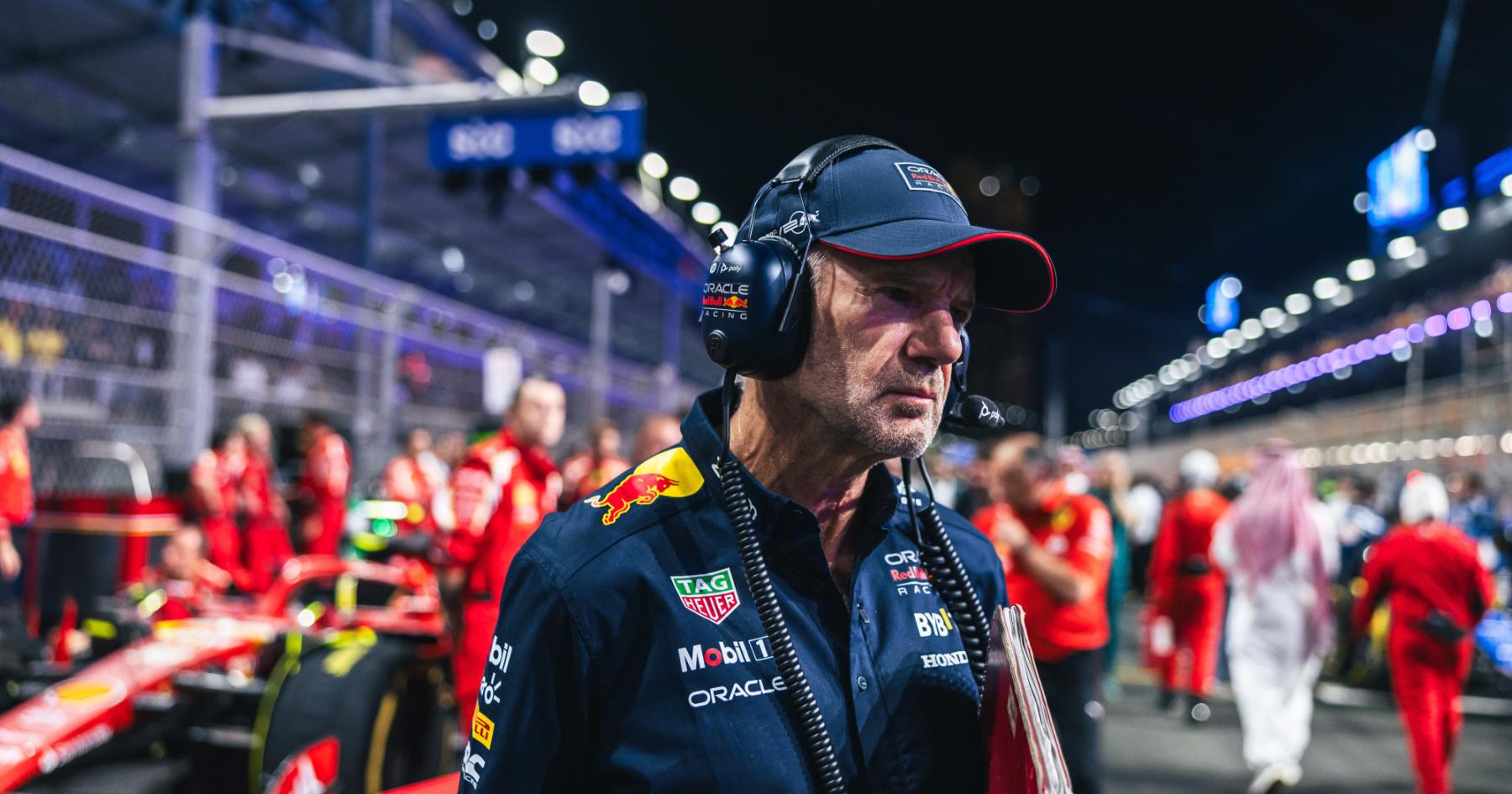 Legendary Designer Newey Clarifies Ferrari Speculations Post Red Bull Departure