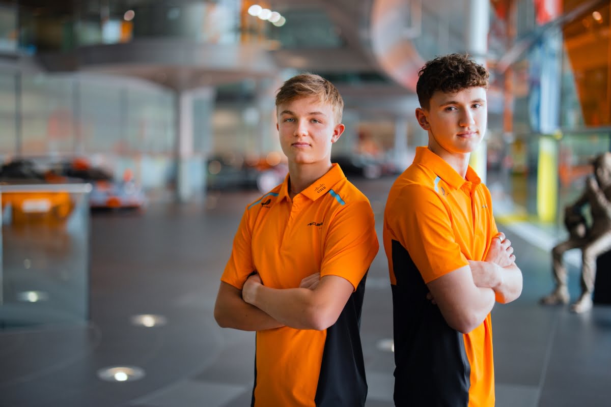 McLaren's Next Generation: Rising Stars Dunne and Stenshorne Join Driver Development Programme