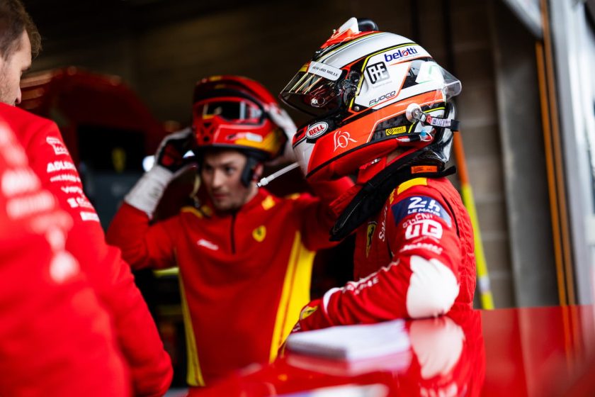 Dominant Ferrari Duo Revs up Success at Spa with 1-2 Finish in FP1