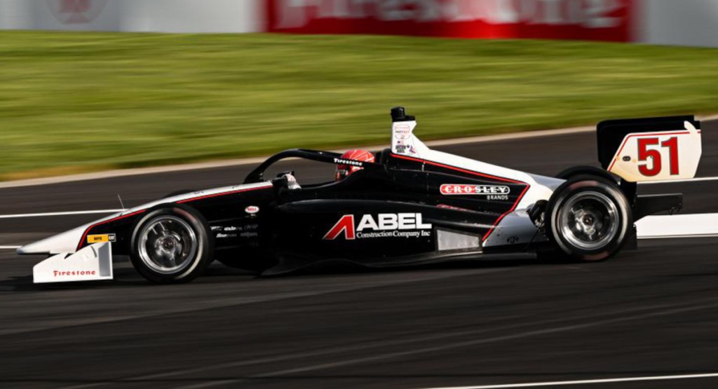 Abel Dominates Indy NXT Race to Victory at Indy GP