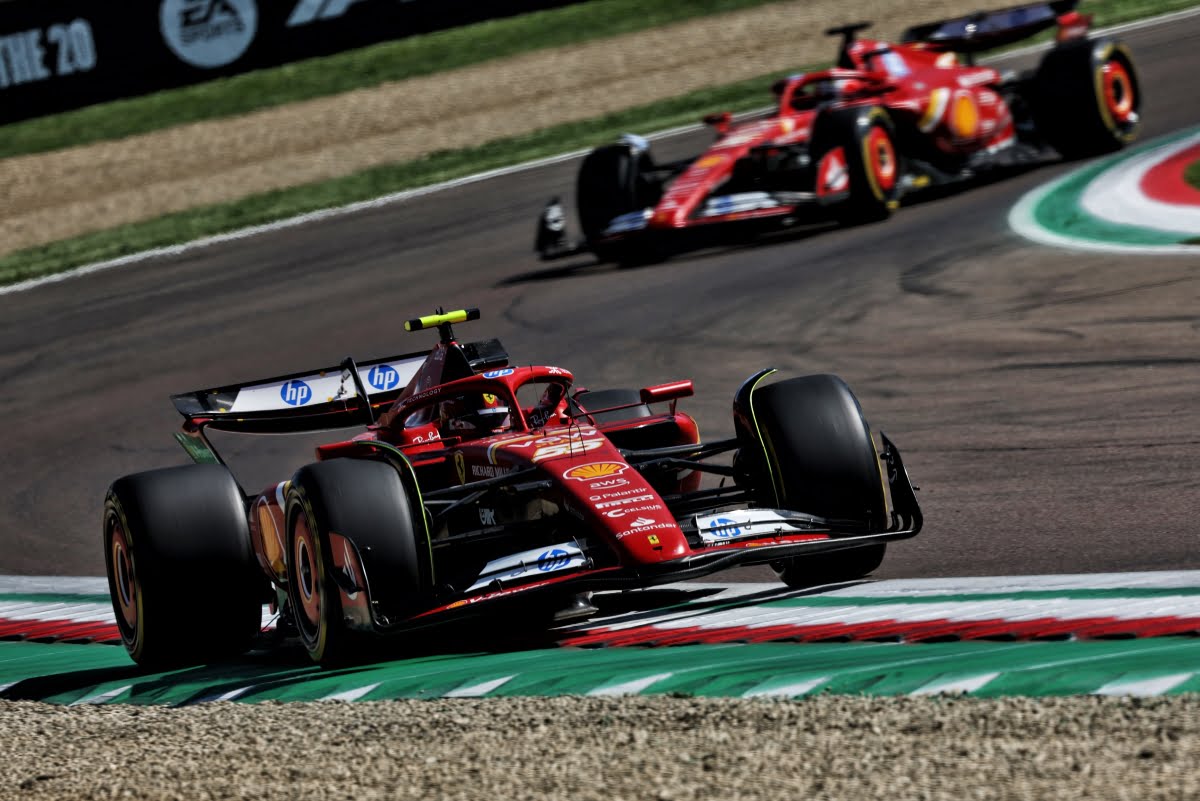 Bridging the Gap: Sainz's Candid Assessment of Ferrari's F1 Imola Upgrades