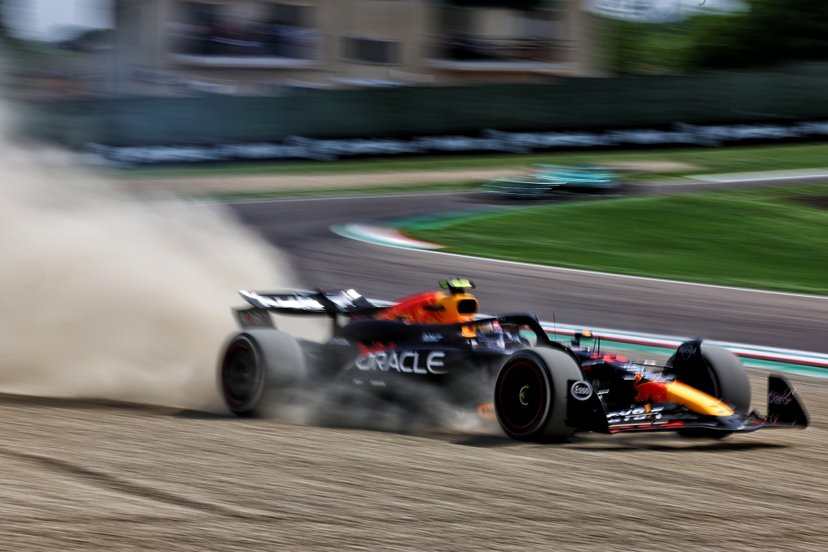 Perilous Pitfall: Perez's Imola gravel mishap sparks concern for F1 race damage