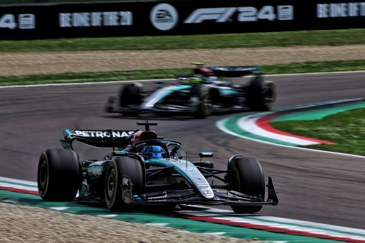 Wolff explains choice to pit Russell late on during F1 Imola GP