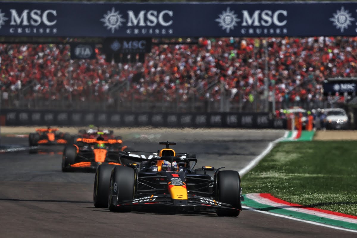 Verstappen survives late Norris charge to claim Imola F1 win
