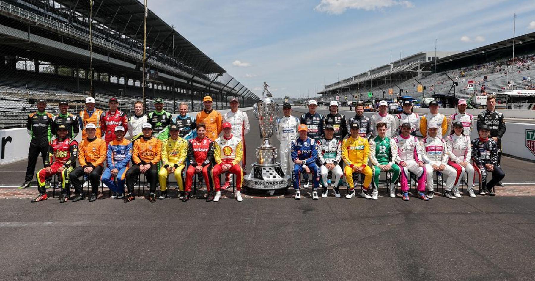Starting grid for the 2024 Indy 500
