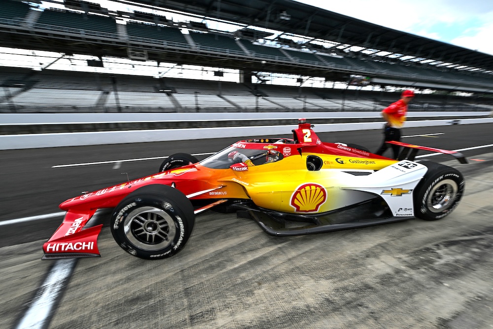 Newgarden Soars to the Front in Thrilling Fast Friday at Indianapolis