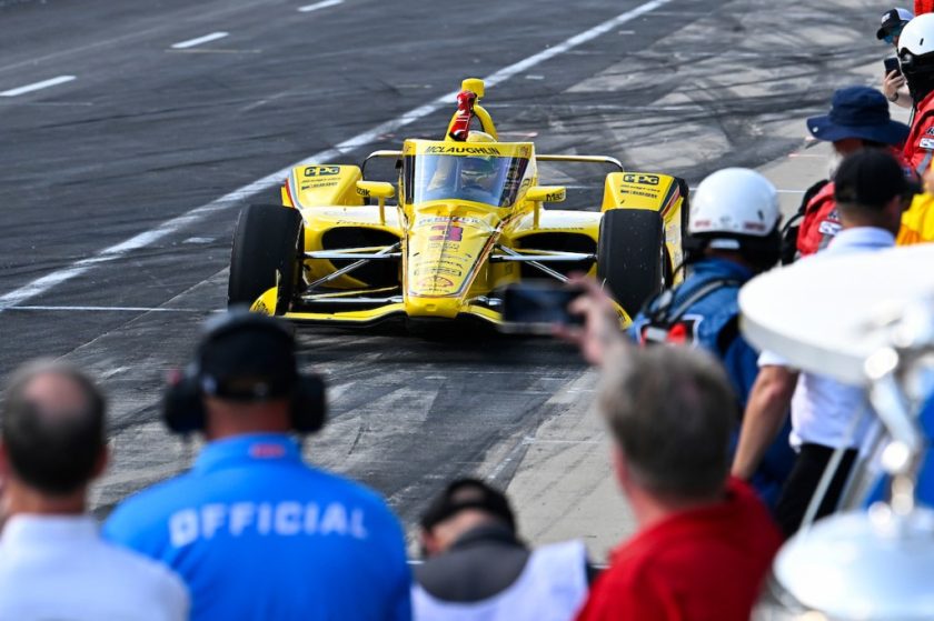 Breaking Barriers: McLaughlin Shatters Indy 500 Pole Average Record at 234.220mph