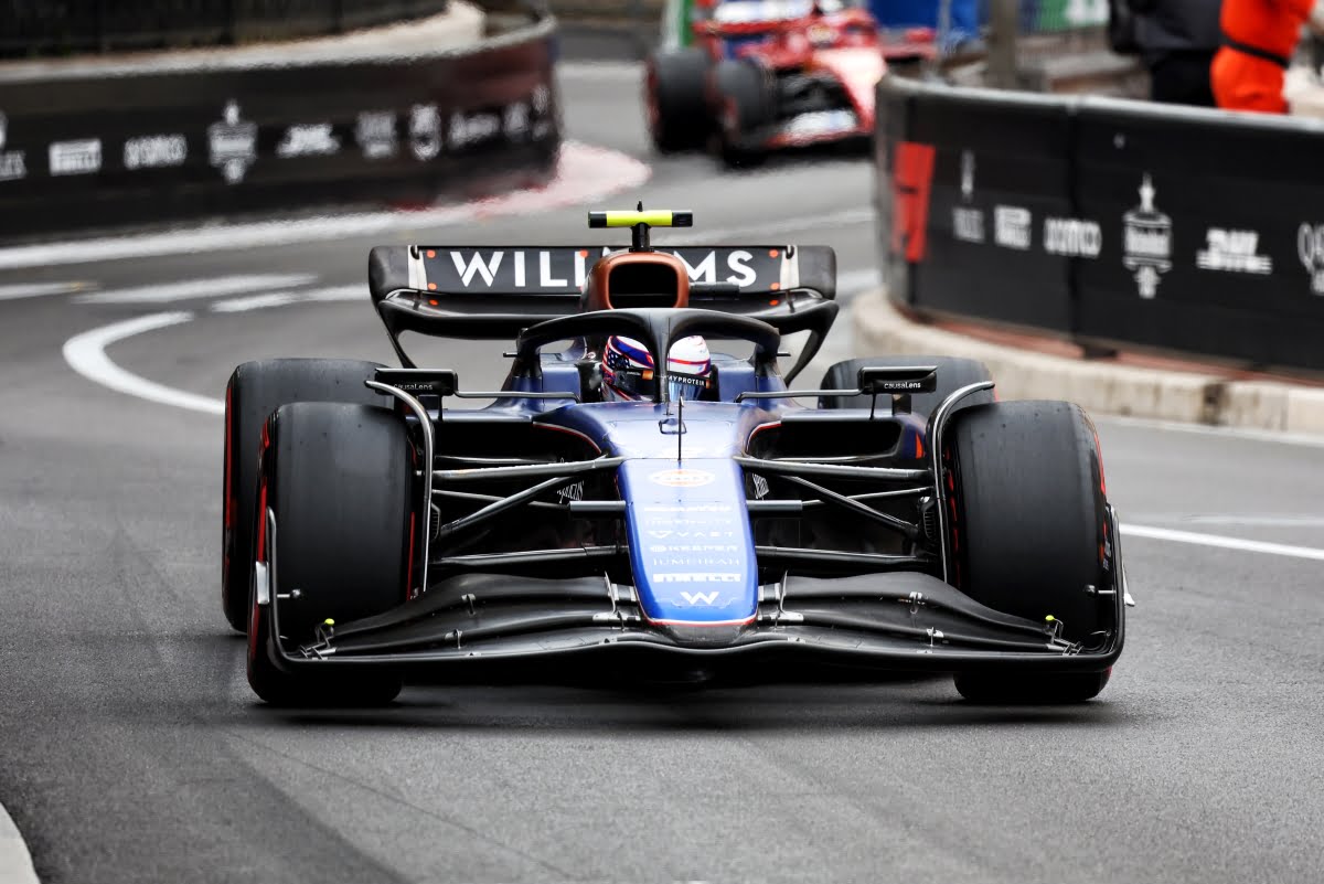 Albon Acknowledges Impact of Using Williams F1 Parts on Sargeant's Performance in Monaco