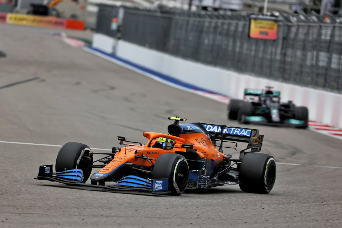 McLaren's Rise to Redemption: How Russia 2021 F1 Loss Catapulted Norris and Team to Success