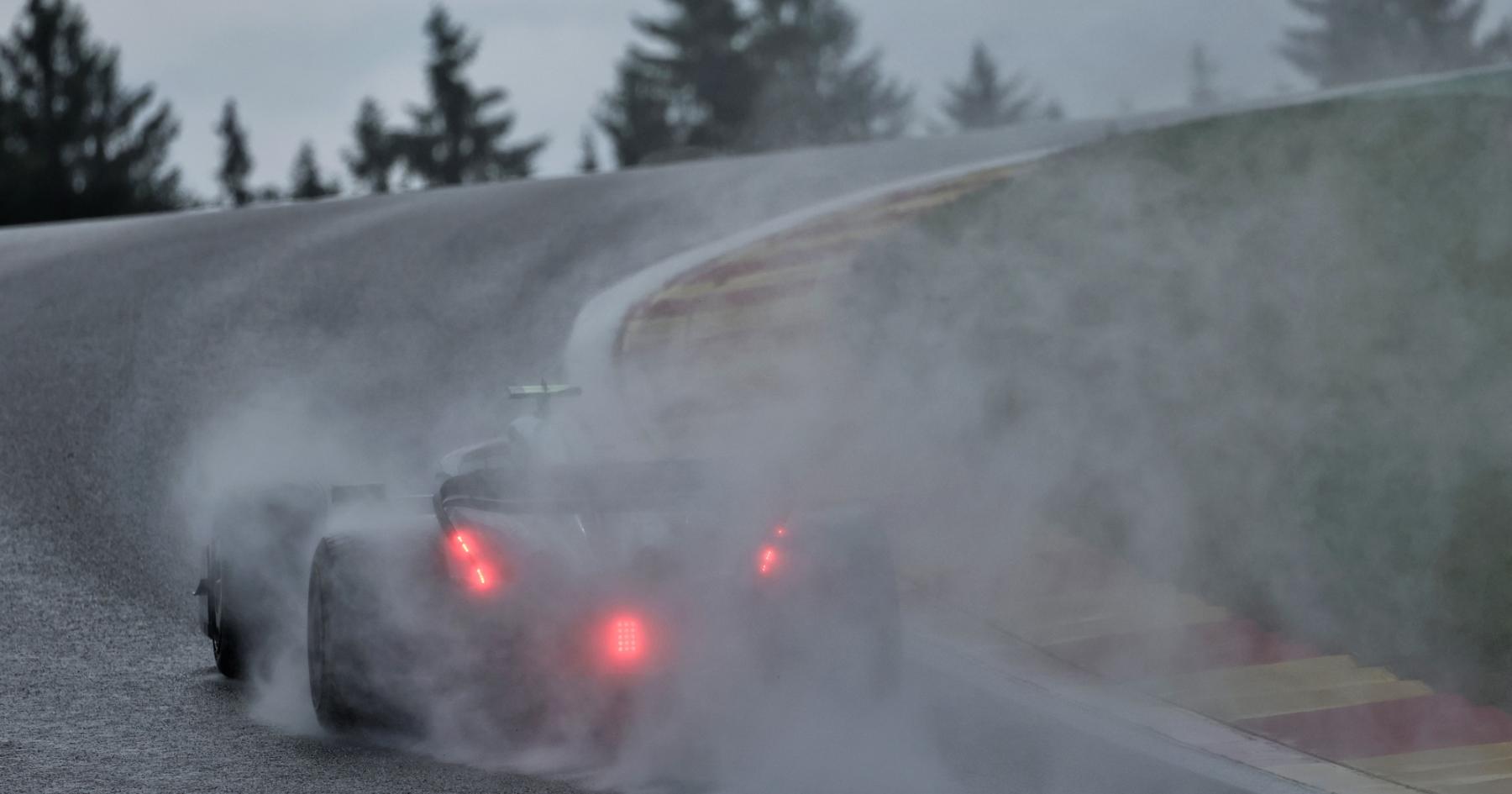 First look: Ferrari test spray guards for wet-weather racing