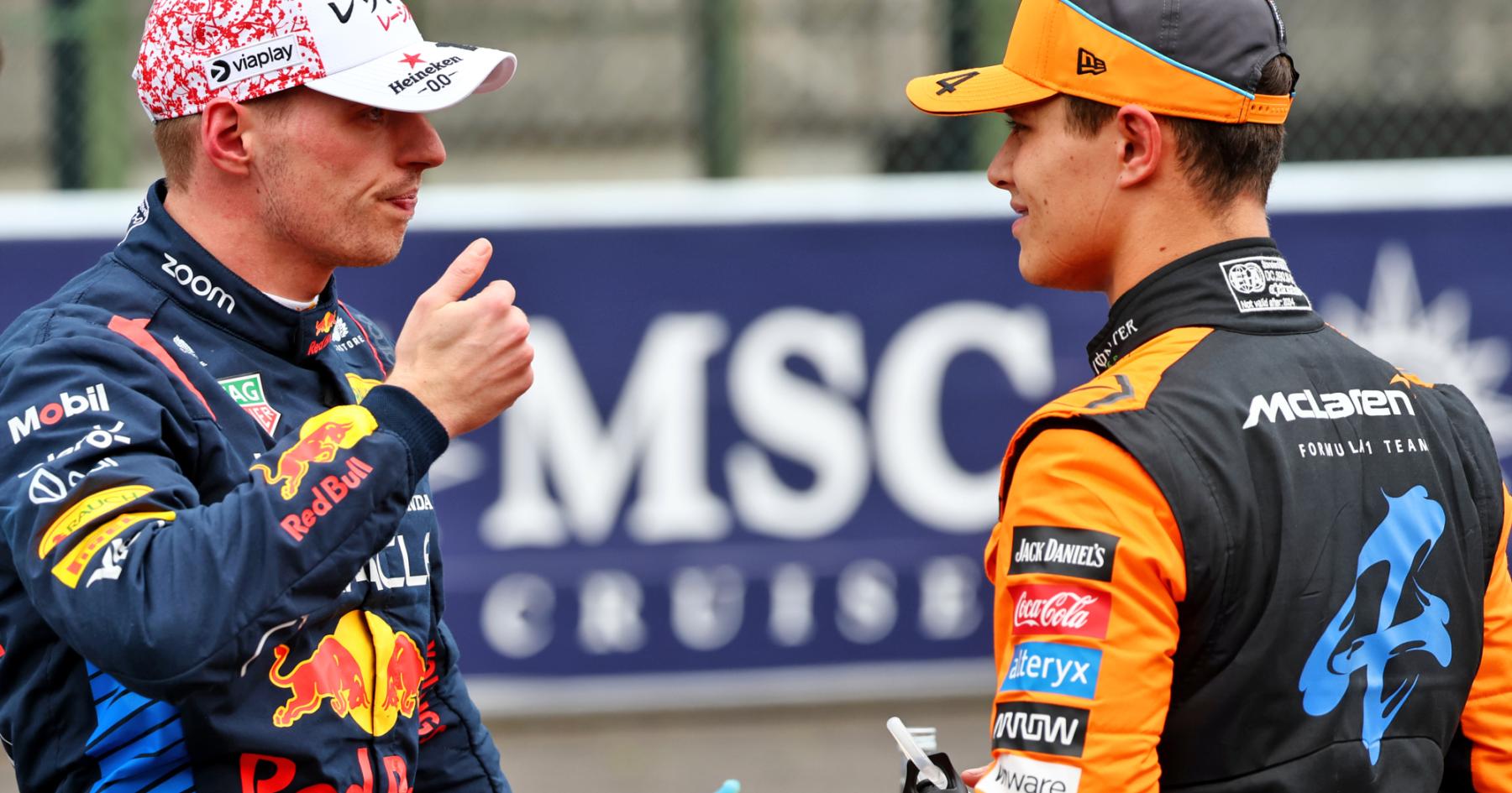 Rising Star: Verstappen's Triumph and Norris' Concession in Spectacular F1 Victory