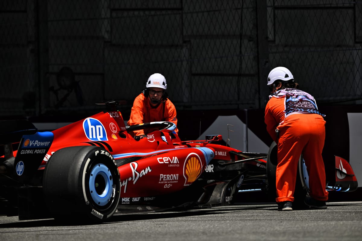 Leclerc's blunder and more takeaways from sole Miami GP practice