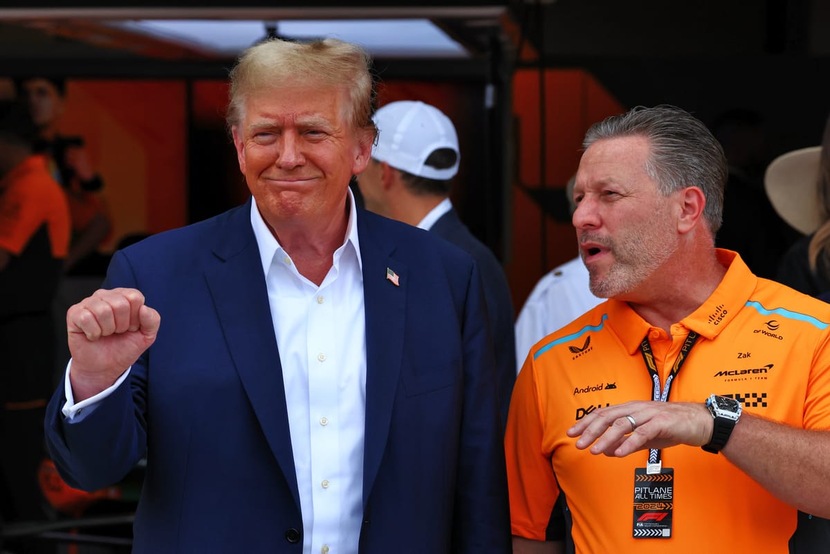 Unlikely Alliance: The Intriguing Connection Between Donald Trump and McLaren at F1's Miami Grand Prix