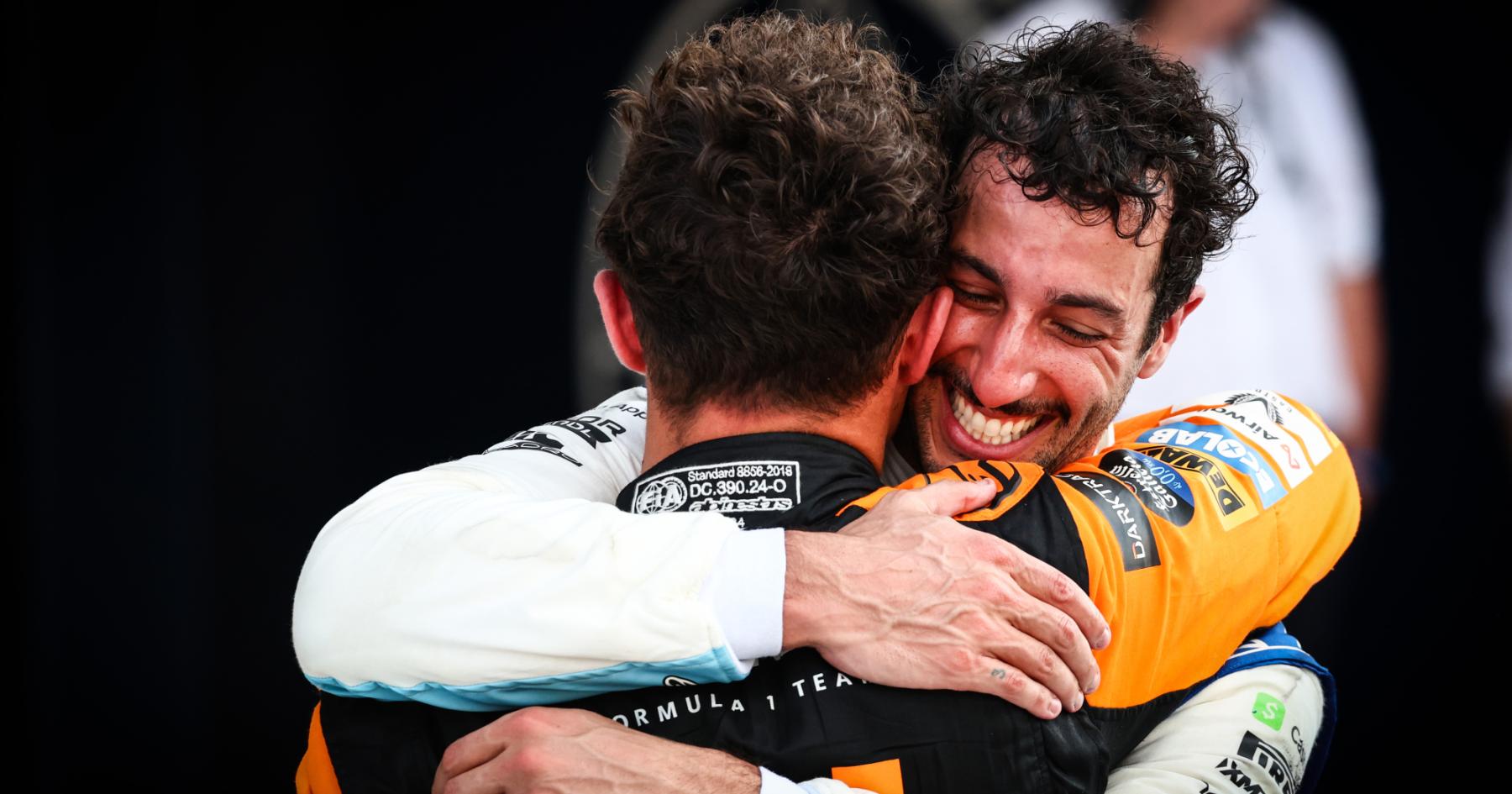 Ricciardo hails 'kid' Norris after securing long-overdue 'forever' memory