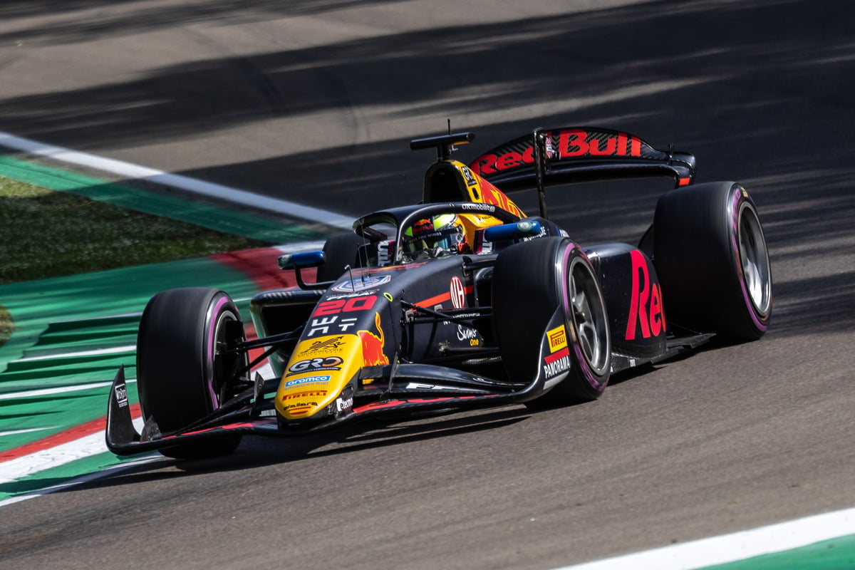 Statement victory: Hadjar outpaces Borteleto to conquer F2 Imola Feature Race