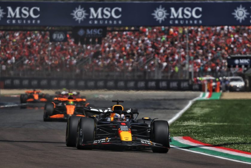 Superb Norris charge can't quite stop Verstappen Imola F1 win