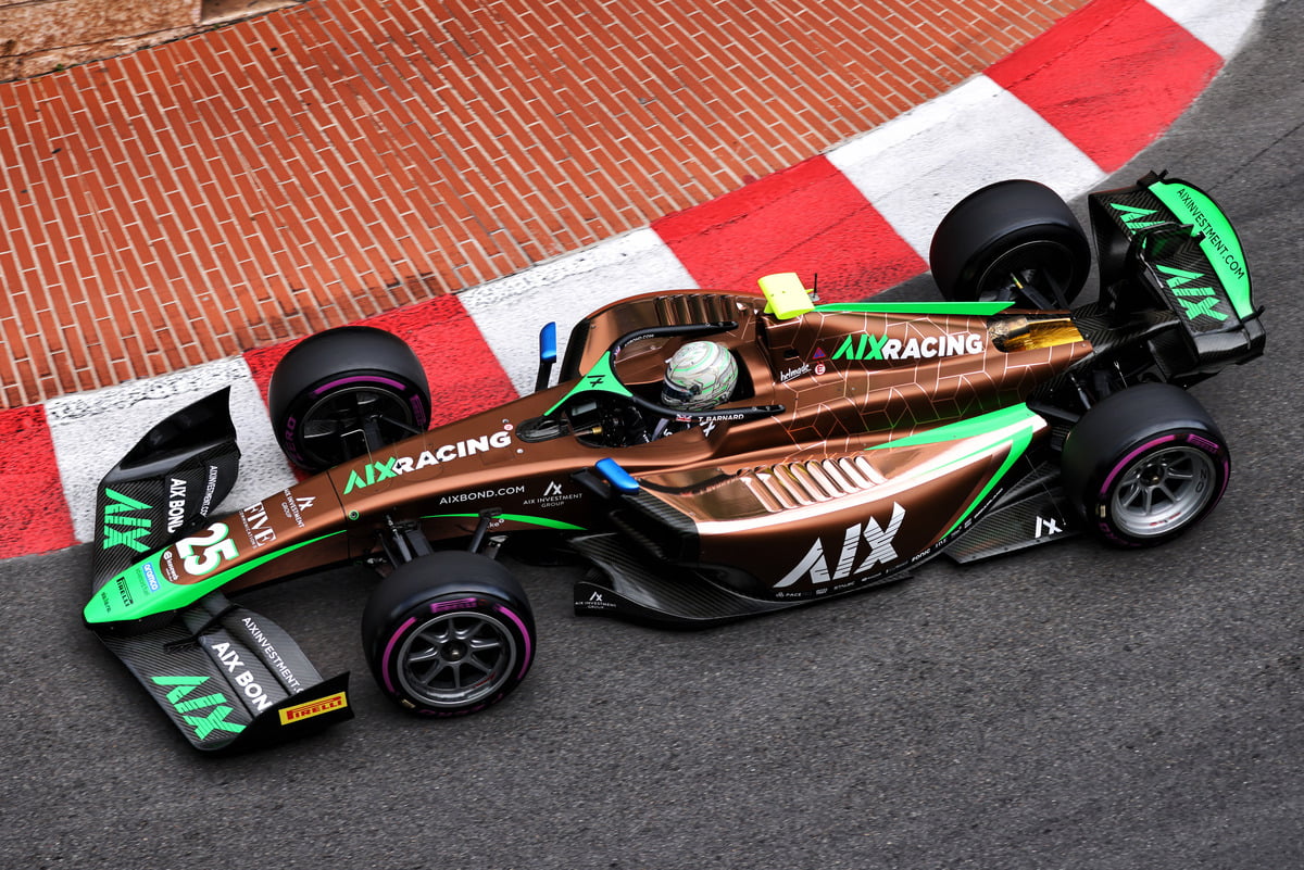 Rookie Barnard lands maiden F2 win in Monaco Sprint