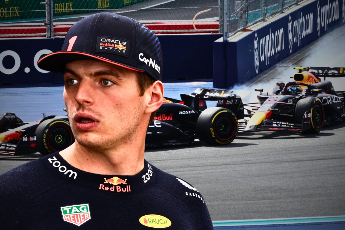 Verstappen's Astonishing Revelation: Car Sustained Damage in Hair-Raising Perez Incident
