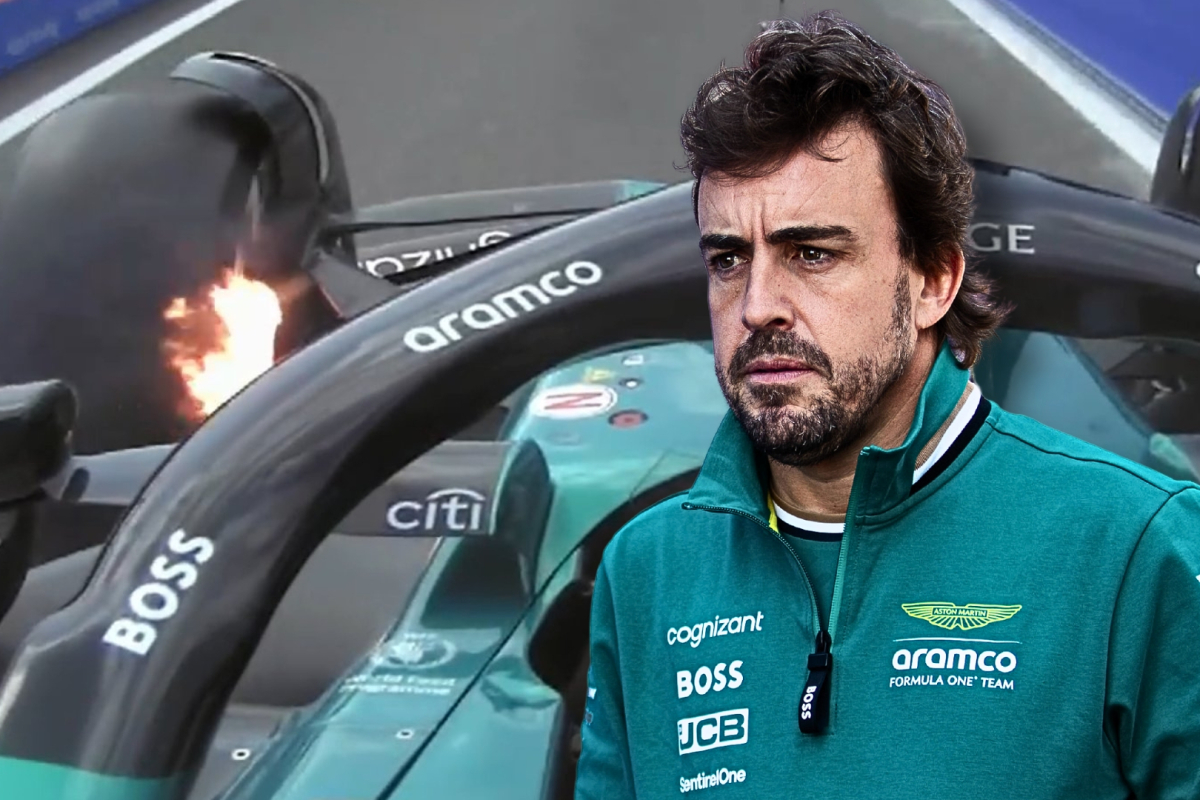 Flames of Failure: Aston Martin's Alonso Frustrated at Imola