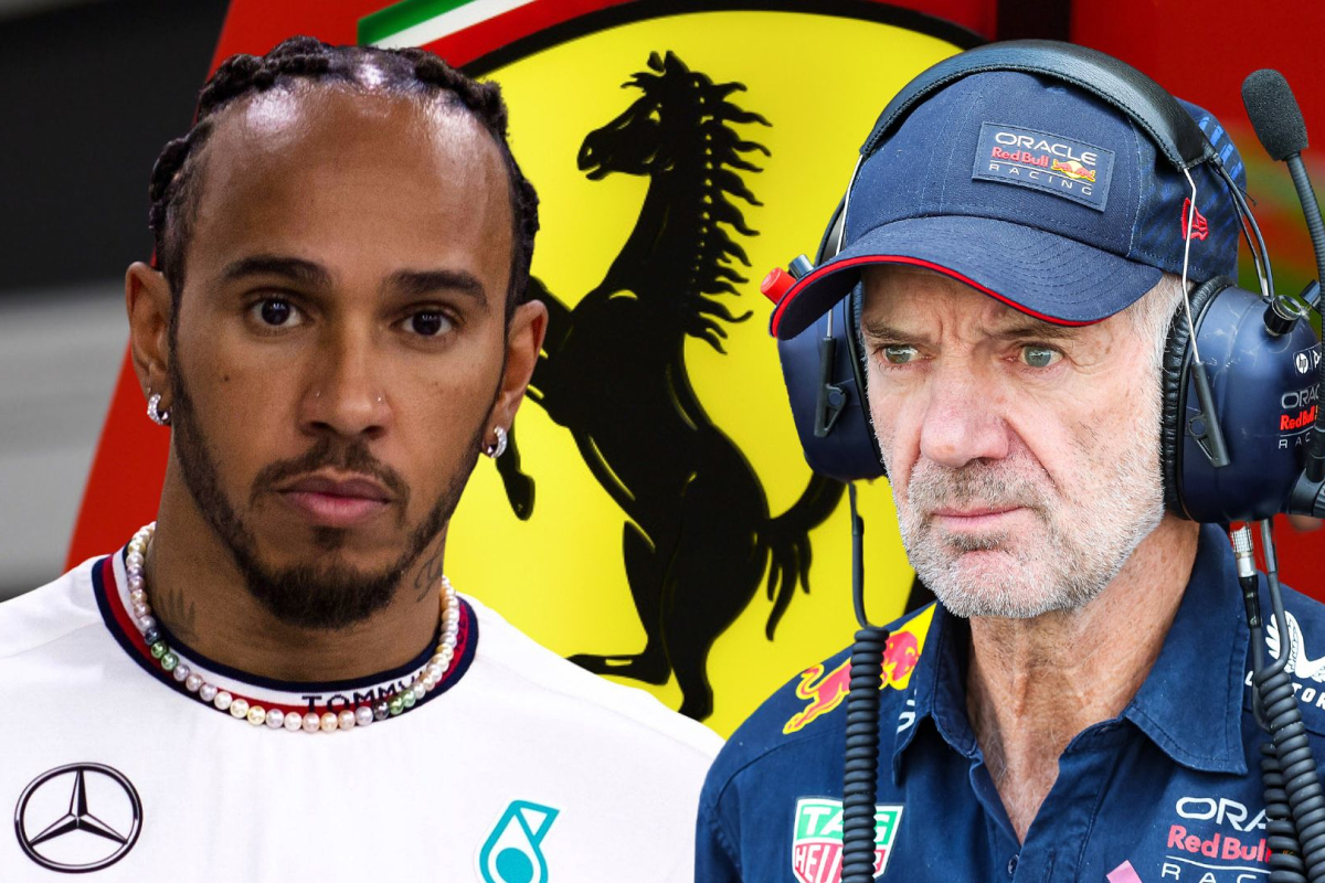 Sparks Fly as Newey's Comments Ignite Ferrari Speculations in Wake of Hamilton's Reactions